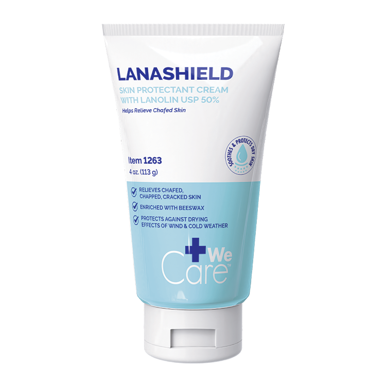 Dynarex-1263 LanaShield Skin Protectant Cream 4 oz. Tube 24/cs