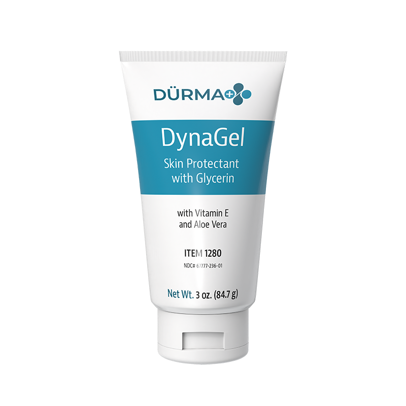 Dynarex-1280 DynaGel Skin Protectant with Glycerin Vit E & Aloe 3 oz. Tube 24/cs