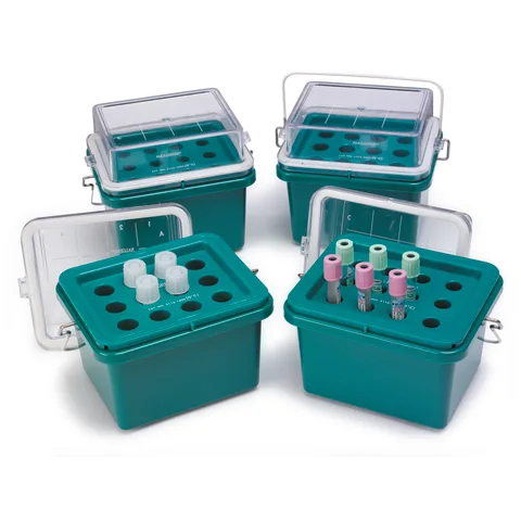 Marketlab-1300 Tube Cooler with Lid, For 13mm Tubes, 1/ea