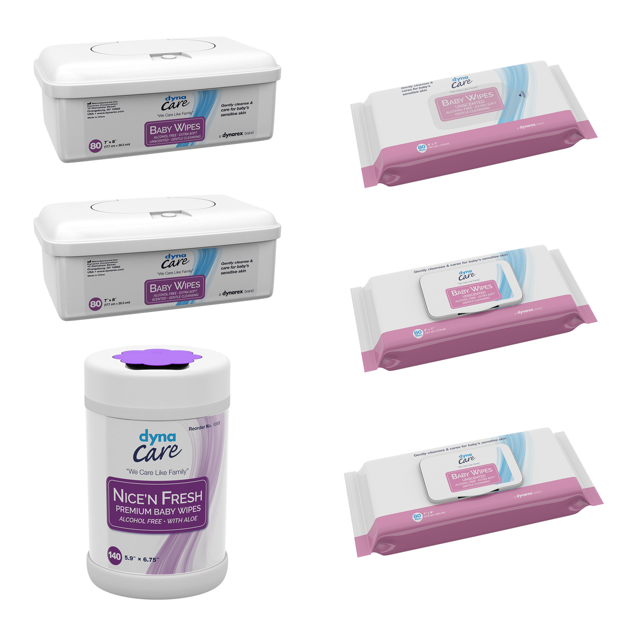 Dynarex Baby Wipes
