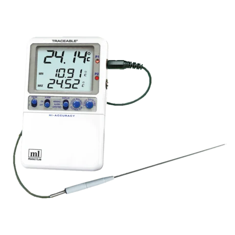Marketlab-13178 Hi-Accuracy Dual Thermometer, 1/ea