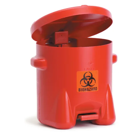 Marketlab Polyethylene Biohazard Cans