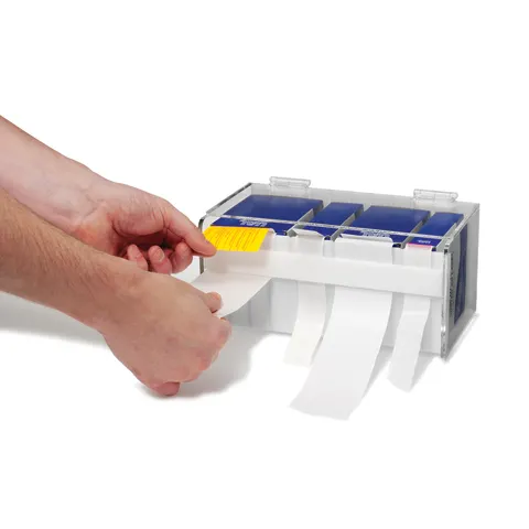 Bowman Dispensers/Marketlab-13443 Small Label Box Dispenser with Slotted Front