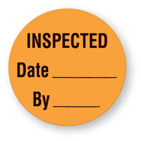 Marketlab Equipment Service and Inspection Labels