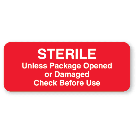 Marketlab-13603 Sterile Unless Opened Labels, 420/roll