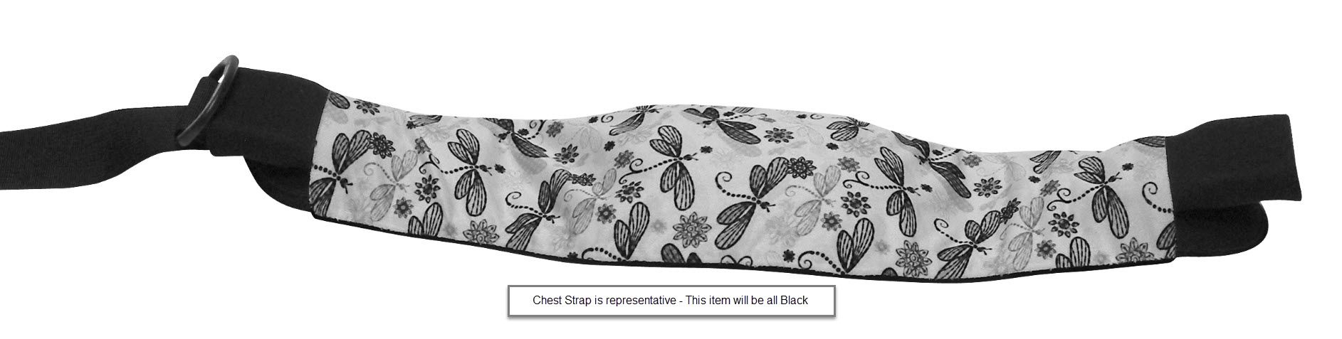 Therafin Therasleeves for Chest Strap, Black