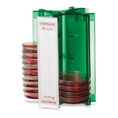 Marketlab DishRack 50 Petri Dish Transport Carrier