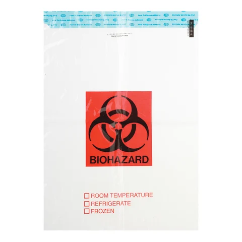 Marketlab-14140 Adhesive Closure Specimen Bags, 500/pk