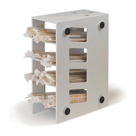 Marketlab-14454 Tilted Pipette Rack with Magnetic Mount, 1/ea