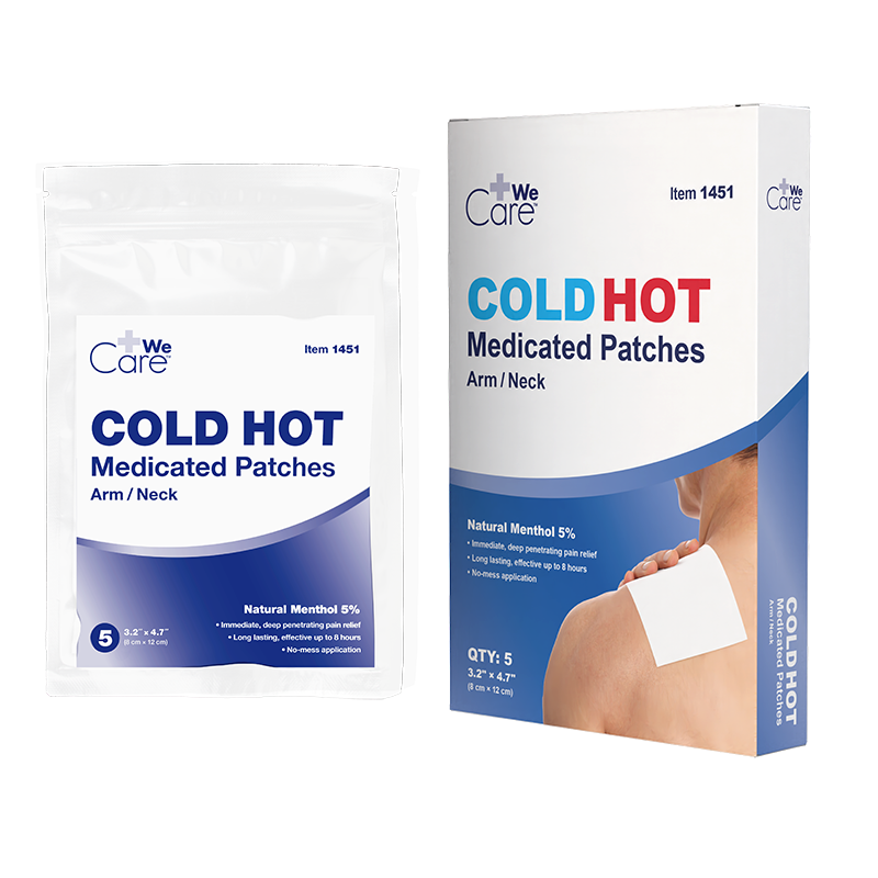Dynarex Cold Hot Medicated Patches - Arm/Neck