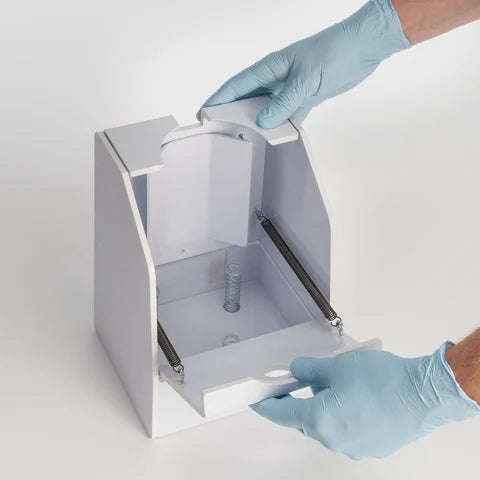 Marketlab-15065 Spring-Loaded Canister Wipe Dispenser, 1/ea