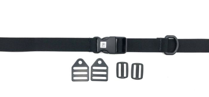 Therafin-33127-Hip Belt, 1" Single Front Pull, SR Buckle w/ Clips