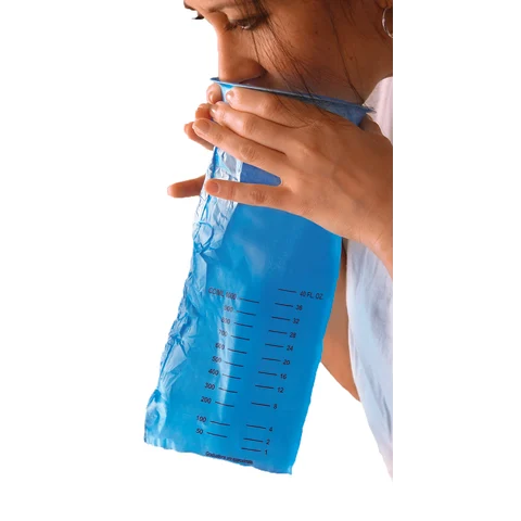 Marketlab-15694 Emesis Bags, Blue, 24/pk