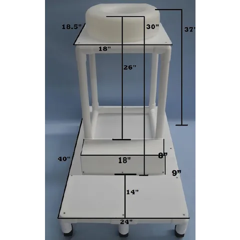 Cone Instruments Marketlab 15773 Defecogram Imaging Chair