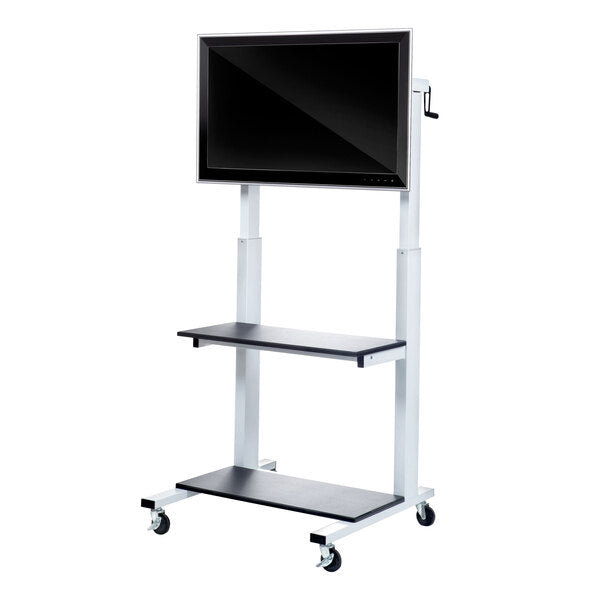 Luxor-CLCD Crank-Adjustable Flat Panel TV Cart