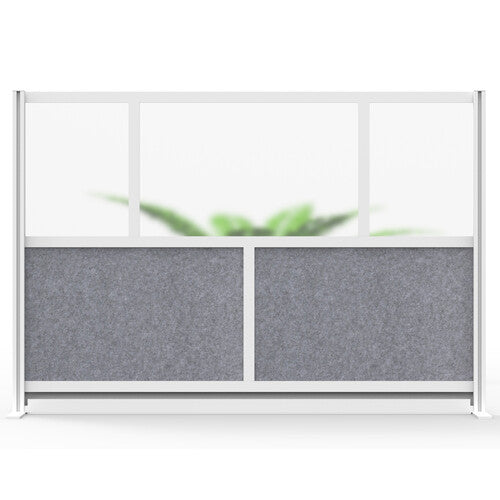 Luxor-MW-7048-FCG Modular Starter Wall 70 x 48" - Frosted