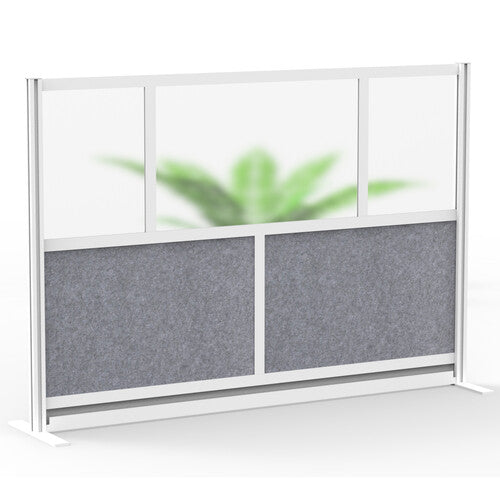 Luxor-MW-7048-FCG Modular Starter Wall 70 x 48" - Frosted