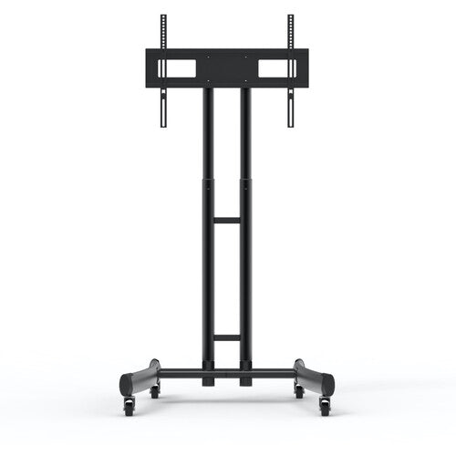 Luxor FP1000 Height-Adjustable Rolling TV Stand