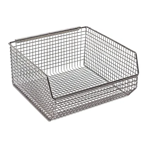 Wire Mesh Hang and Stack Bins