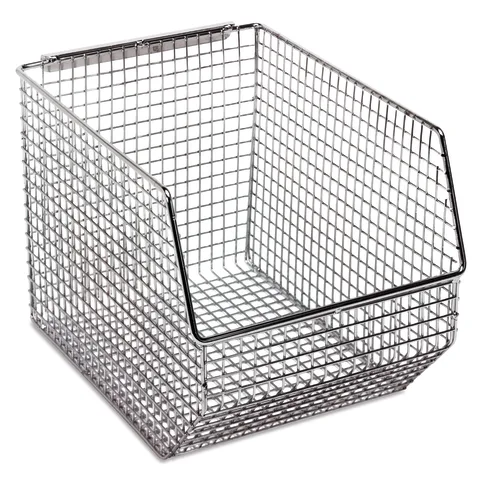 Wire Mesh Hang and Stack Bins