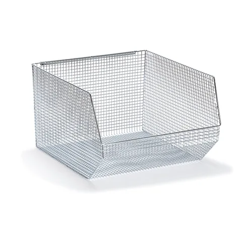 Wire Mesh Hang and Stack Bins