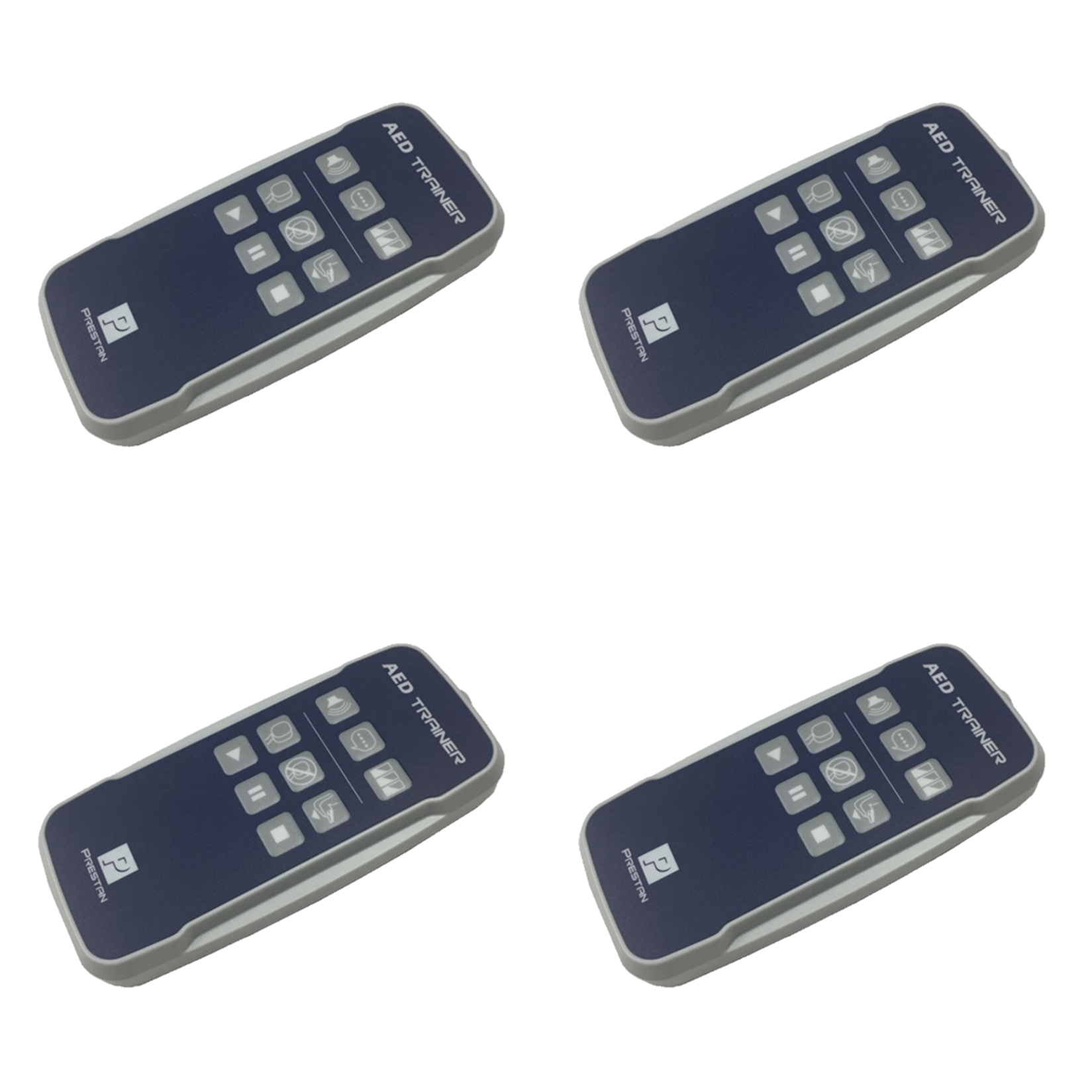 Control remoto PRESTAN-PP-AEDT2-400-R para entrenador de DEA profesional PLUS, paquete de 4