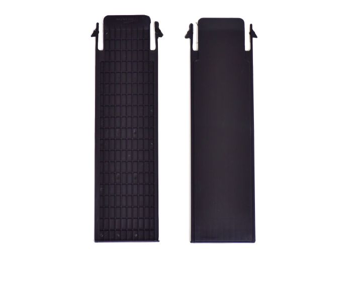 Therafin-30301-Soporte de media bandeja, canal para brazo, altura ajustable, solo deslizador, par