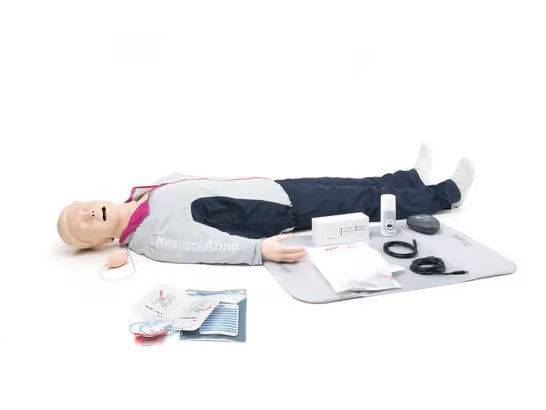 LAERDAL-174-01260 Resusci Anne QCPR AED AW Cuerpo completo en estuche con ruedas