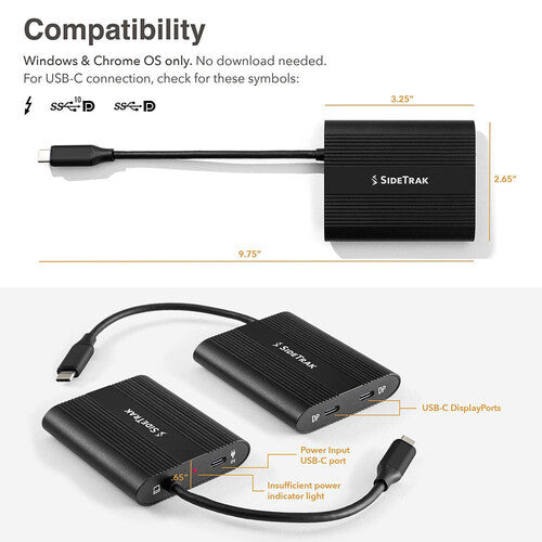 Luxor-STHBCCMSTBL SideTrak USB-C Hub