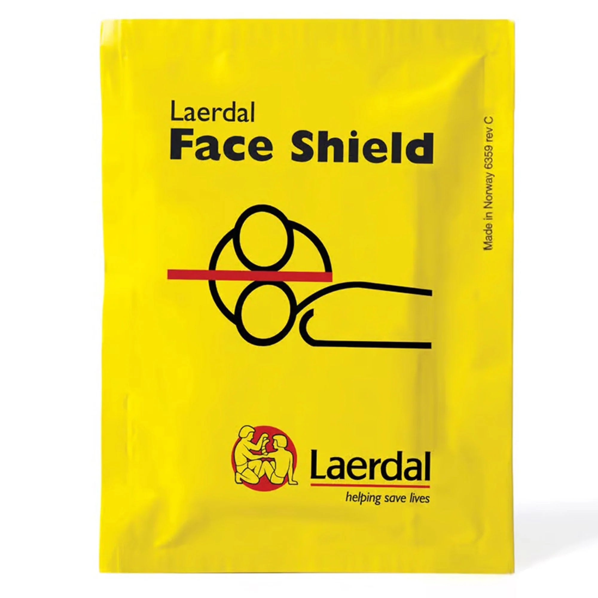 Barrera de RCP con protector facial LAERDAL-46000001 (paquete de 50)