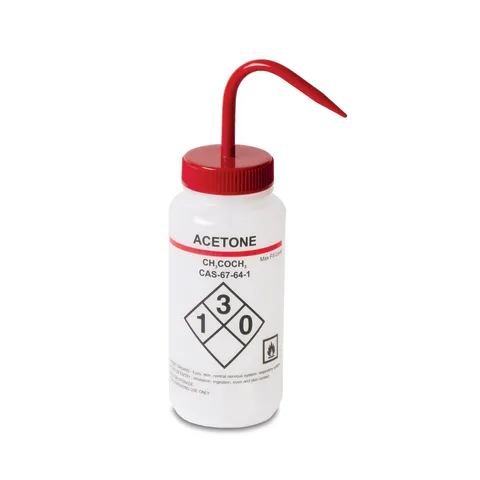 Marketlab-18395 500mL Vented RTK GHS Wash Bottle, Acetone, 2/pk