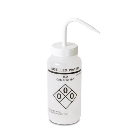 Marketlab Distilled Water Vented RTK GHS Wash Bottle