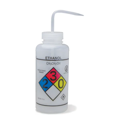 Marketlab Ethanol Vented RTK GHS Wash Bottle