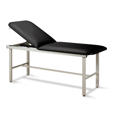 Marketlab-18473-BK Steel Frame Treatment Exam Table with Adjustable Backrest, 1/ea