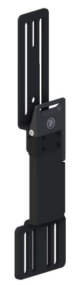 Therafin-34440-Hip Guide Bracket, Locking Rem Channel, 3.5" Thick, 1/2" Offset, 5" Pad Mount, EA