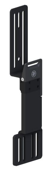 Therafin-34442-Hip Guide Bracket, Locking Rem Channel, 3.5" Thick, 1" Offset, 5" Pad Mount, EA