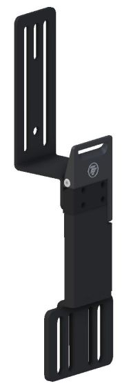 Therafin-34444-Hip Guide Bracket, Locking Rem Channel, 3.5" Thick, 2" Offset, 5" Pad Mount, EA