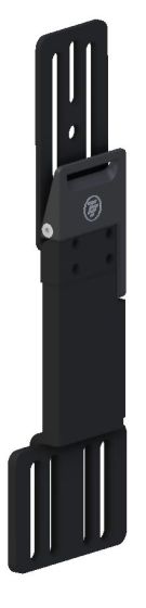 Therafin-34445-Hip Guide Bracket, Locking Rem Channel, 4" Thick, Flush, 3" Pad Mount, EA