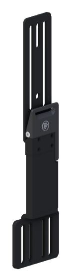 Therafin-34446-Hip Guide Bracket, Locking Rem Channel, 4" Thick, Flush, 5" Pad Mount, EA