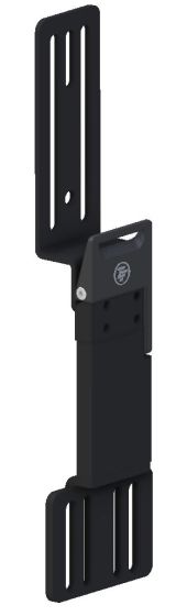 Therafin-34450-Hip Guide Bracket, Locking Rem Channel, 4" Thick, 1" Offset, 5" Pad Mount, EA