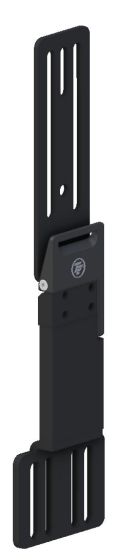 Therafin-34454-Hip Guide Bracket, Locking Rem Channel, 4.5" Thick, Flush, 5" Pad Mount, EA