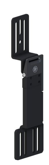 Therafin-34457-Hip Guide Bracket, Locking Rem Channel, 4.5" Thick, 1" Offset, 3" Pad Mount, EA