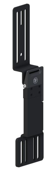 Therafin-34458-Hip Guide Bracket, Locking Rem Channel, 4.5" Thick, 1" Offset, 5" Pad Mount, EA