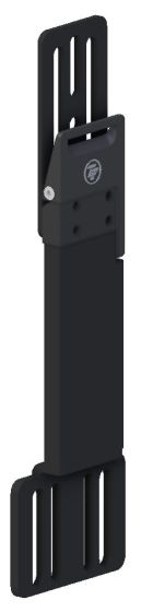 Therafin-34461-Hip Guide Bracket, Locking Rem Channel, 5" Thick, Flush, 3" Pad Mount, EA