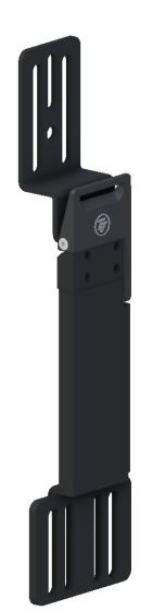 Therafin-34481-Hip Guide Bracket, Locking Rem Channel, 6" Thick, 1" Offset, 3" Pad Mount, EA