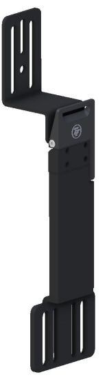 Therafin-34483-Hip Guide Bracket, Locking Rem Channel, 6" Thick, 2" Offset, 3" Pad Mount, EA