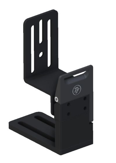 Therafin-34326-Hip Guide Bracket, Locking Rem, 2" Thick, 2" Offset, 3" Pad Mount, EA