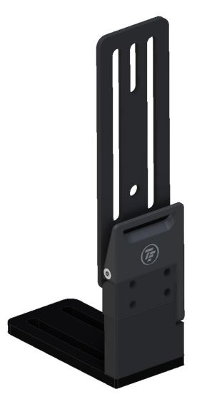 Therafin-34329-Hip Guide Bracket, Locking Rem, 2.5" Thick, Flush, 5" Pad Mount, EA