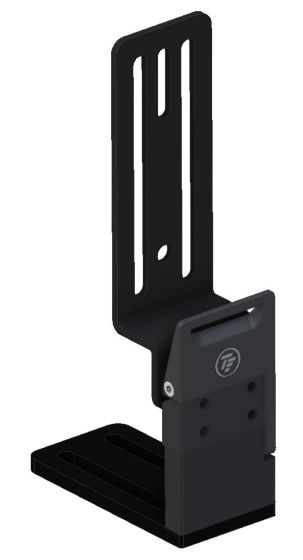 Therafin-34333-Hip Guide Bracket, Locking Rem, 2.5" Thick, 1" Offset, 5" Pad Mount, EA