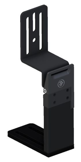 Therafin-34366-Hip Guide Bracket, Locking Rem, 4.5" Thick, 2" Offset, 3" Pad Mount, EA